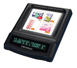 Настольный вакуум-флуоресцентный (VFD) Дисплей покупателя с монетницей DSP802U в Химках