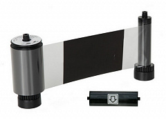 Черная лента с оверлеем (KO) на 3000 оттисков с чистящим роликом; для принтера Advent SOLID 700 в Химках