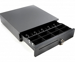 Денежный ящик G-Sense 410XL, чёрный, Epson, электромеханический в Химках