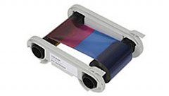 Полноцветная лента  (YMCKOK) для двусторонней печати на 200 оттисков с чистящим роликом в Химках