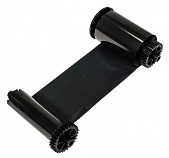 Черная смолянисто-восковая (Resin+Wax) лента (К) на 1200 оттисков с чистящим роликом в Химках